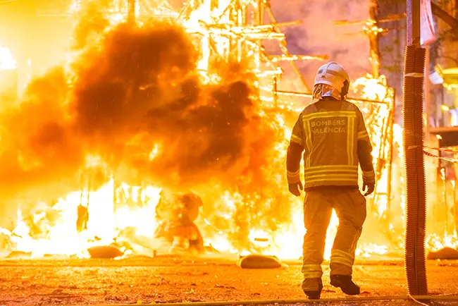 lucha contra incendios